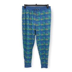 NWT Disney Parks Walt Disney World WDW 71 Blue Womens Leggings XL Yoga Pants